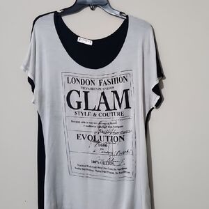 Agenda Monochrome Graphic Tee